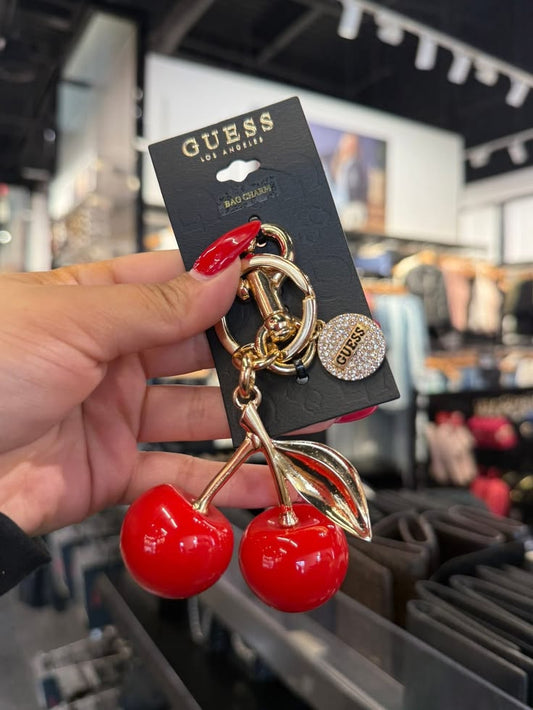 Red Cherry Bag Charm/Keychain