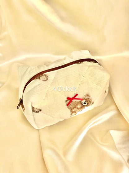 🎀 26.Pinteresty Makeup Bag: Teddy Bear 🫧