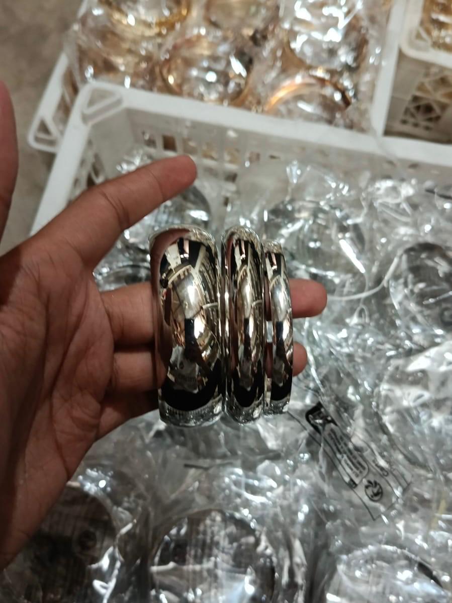 BOHO11: Boho Bangles: 3 pieces set (Silver)