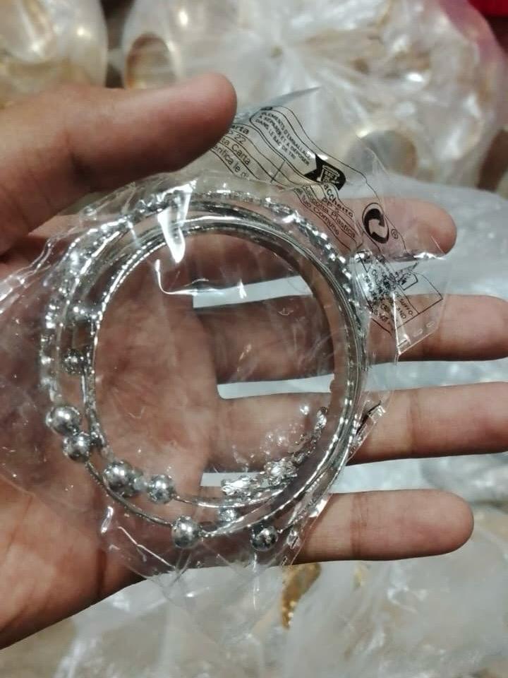 BOHO2: Boho Bangles: 6 pieces set (Silver)