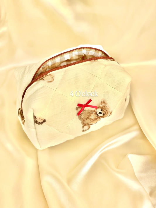 🎀 26.Pinteresty Makeup Bag: Teddy Bear 🫧