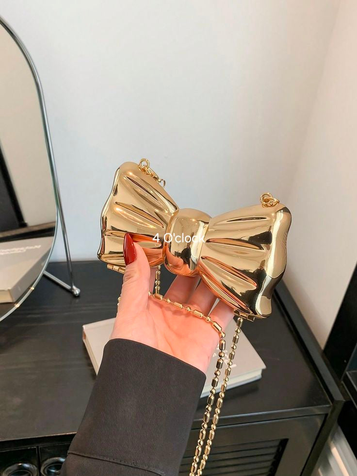 Bow Clutch: Golden