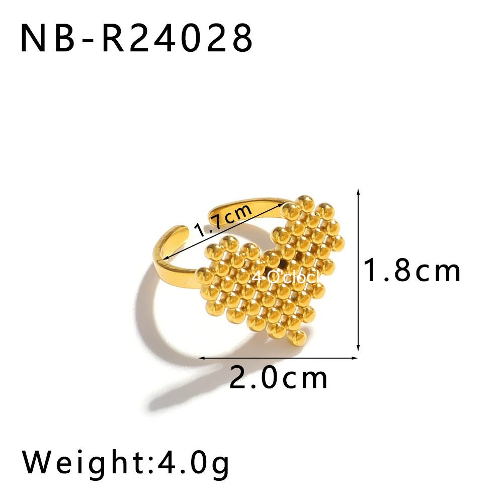 R303: Premium Stainless Steel Finger Ring