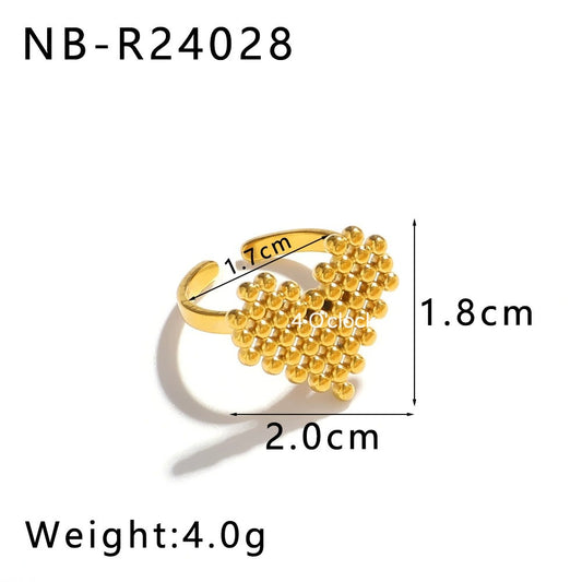 R303: Premium Stainless Steel Finger Ring