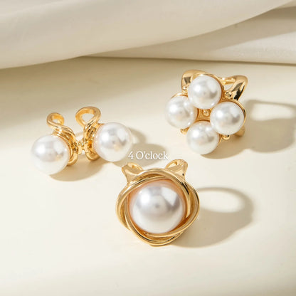 ✨RS85: Maximalistic Finger Ring Sets (Golden) - 3pcs (Adjustable-Non adjustable mixed sizes)