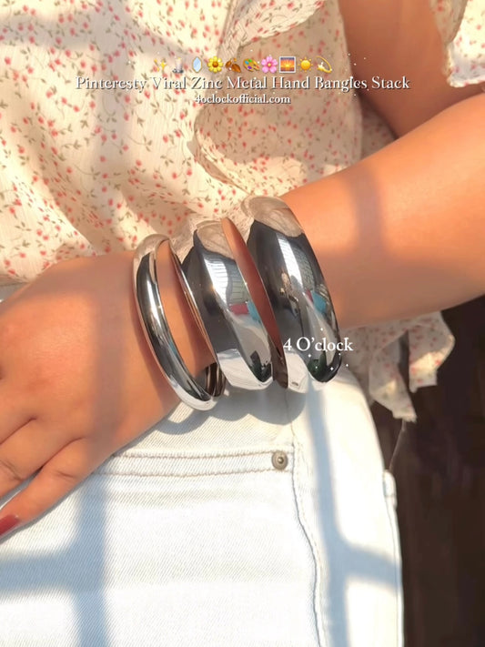 ✨HC118: Bangles Sets for Stack: Bangles Sets (Silver)✨