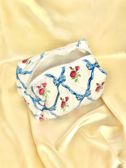 🎀 16.Pinteresty Makeup Bag: Big Butterfly Blue 🫧