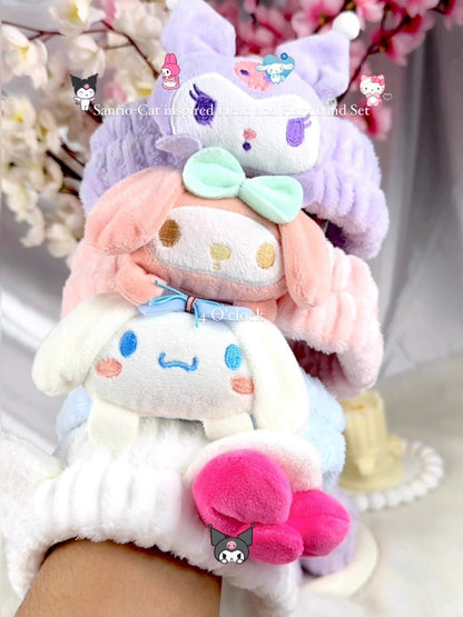 🫧🎀Sanrio Themed Head and Handband Set: Melody Set🫧✨