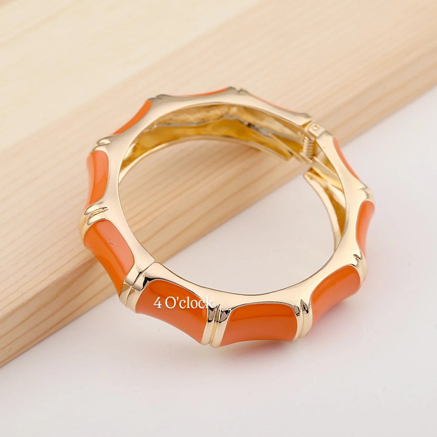 VC75: Vintage Victorian Enamel Bangles : Sunshine
