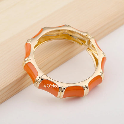VC75: Vintage Victorian Enamel Bangles : Sunshine