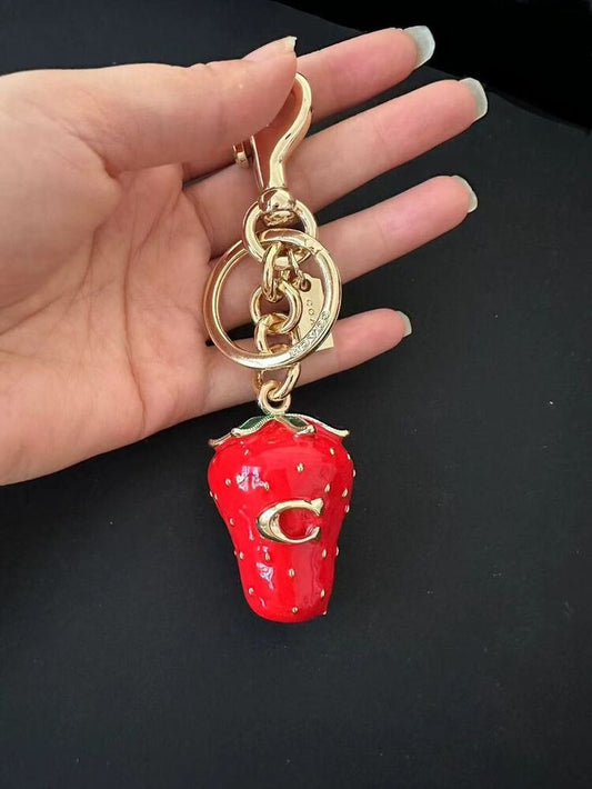 Strawberry Bag Charms