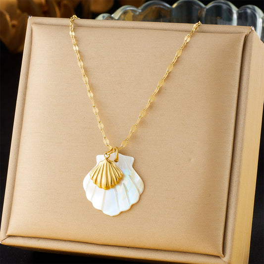 CN50: 18K Gold Plated Premium Stainless Steel Charm Necklace