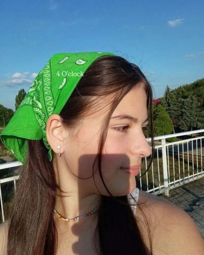 Bandana08: 90’s Bandana: Fruit Green