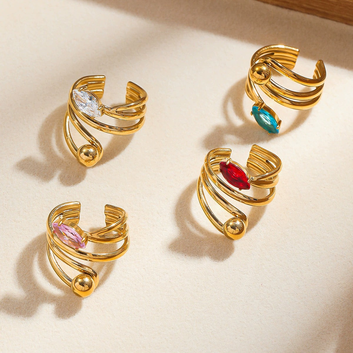 R393: Premium Stainless Steel Finger Ring