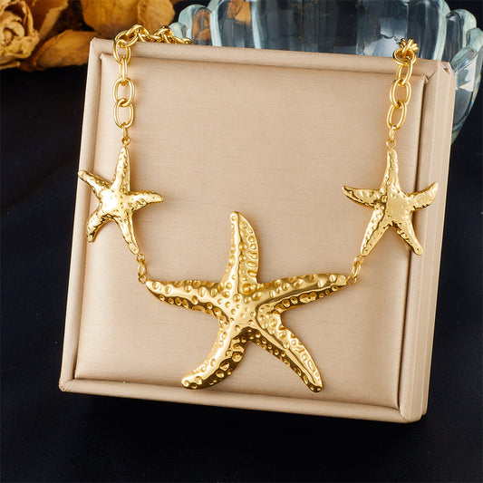 CN30: 18K Gold Plated Premium Stainless Steel Charm Necklace