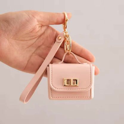 Mini Bag Charm: Pink