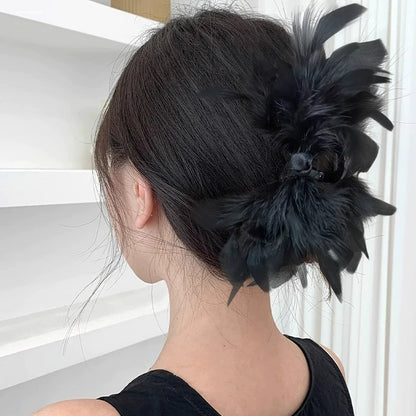 Cloud Feather Hairclaws: Black