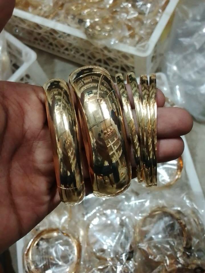 BOHO7: Boho Bangles: 6 pieces set (Golden)