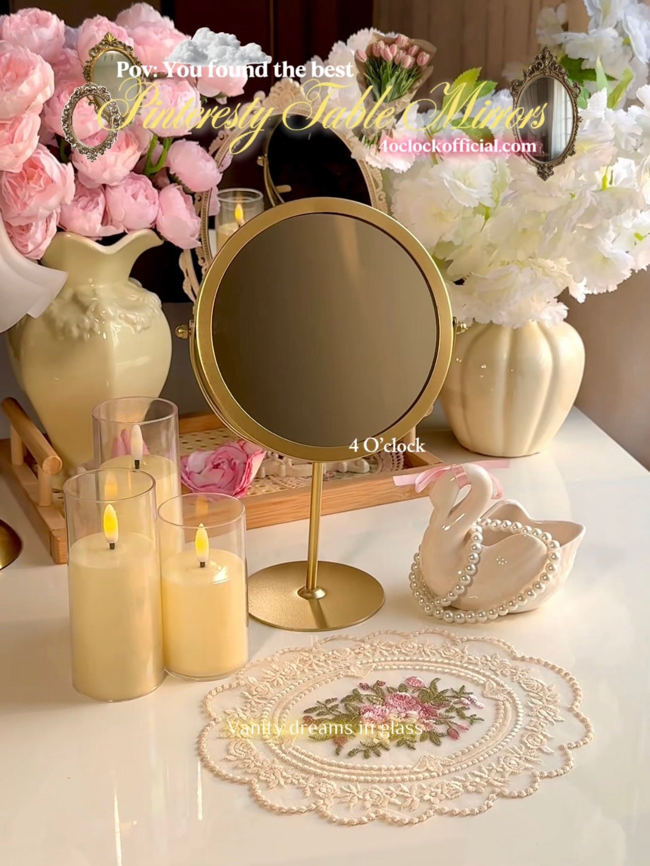M08: Iron Mirror: Gold Stand