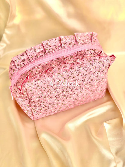 🎀 2. Pinteresty Makeup Bag: Rose Pink🫧