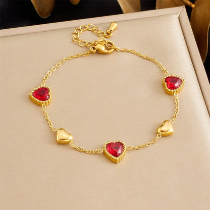 BN23: 18K Gold Plated Premium Stainless Steel Charm Bracelet