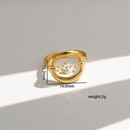 R336: Premium Stainless Steel Finger Ring