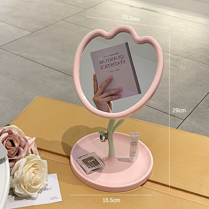 M23: Pinteresty Tulip Shape Mirror: Pink