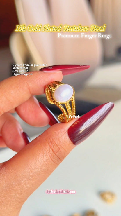 R419: Premium Stainless Steel Finger Ring