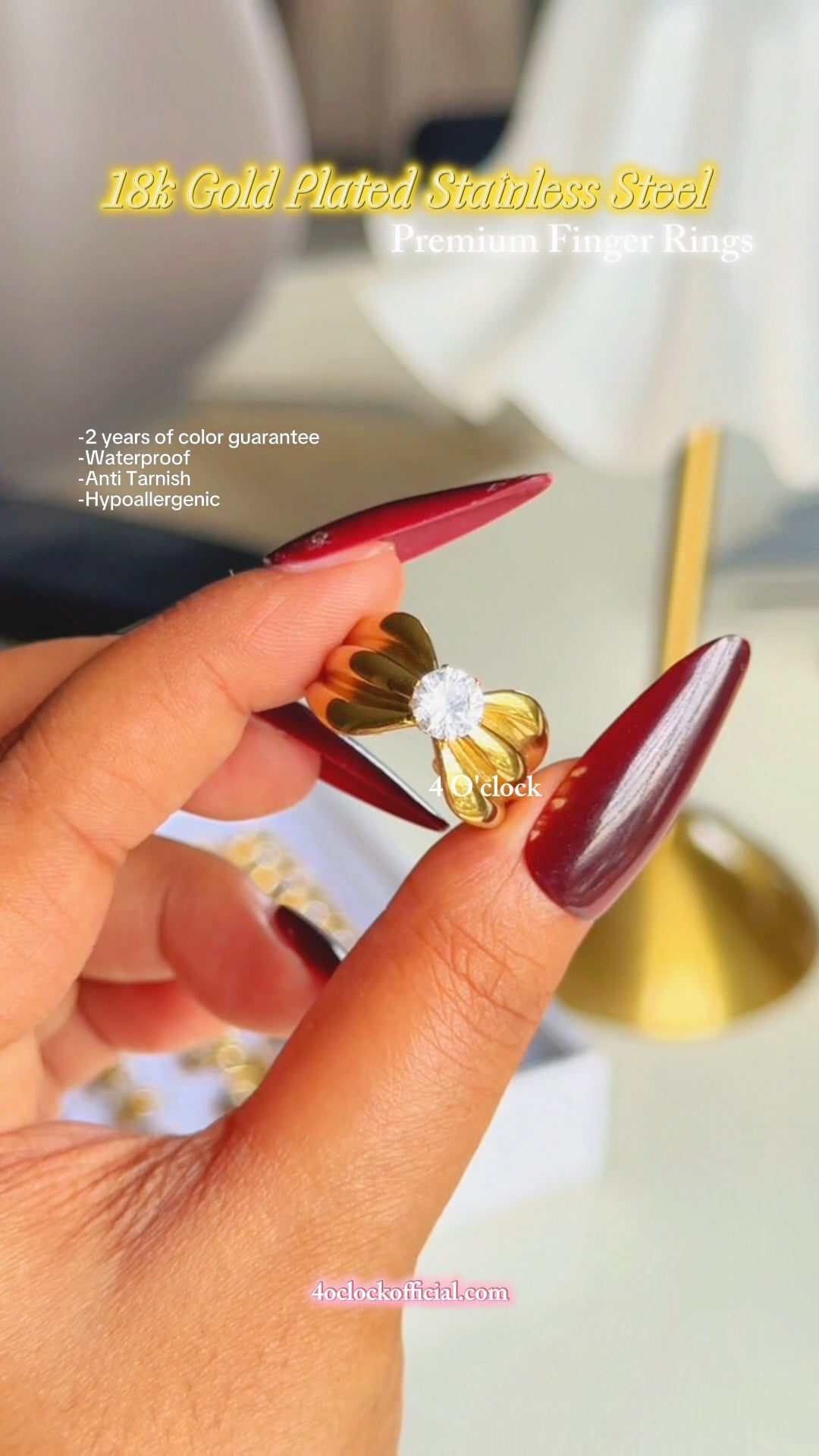 R402: Premium Stainless Steel Finger Ring