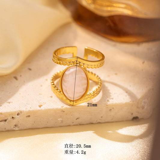 R286: Premium Stainless Steel Finger Ring