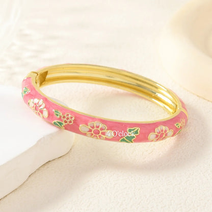 ✨🦢VC181: Vintage Victorian Enamel Bangles : Fiorene 🌸🕯️