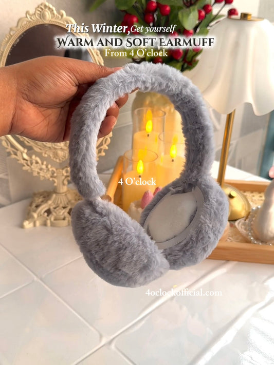 Winter Earmuffs: Grey