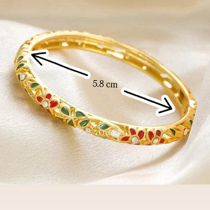 ✨🦢VC133: Vintage Victorian Enamel Bangles : Ocean Bliss 🌸🕯️