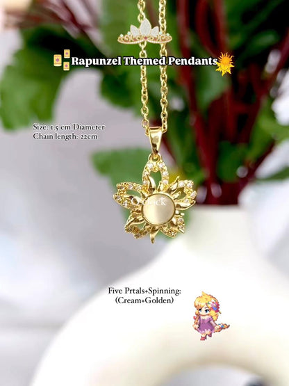 Disney Inspired Pendant: Flower Spinning🌺