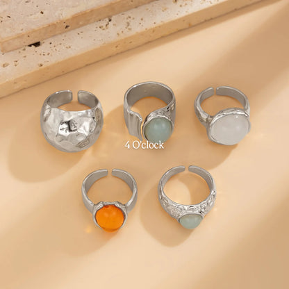 ✨RS76: Maximalistic Finger Ring Sets (Silver) - 5pcs (Full set adjustable)