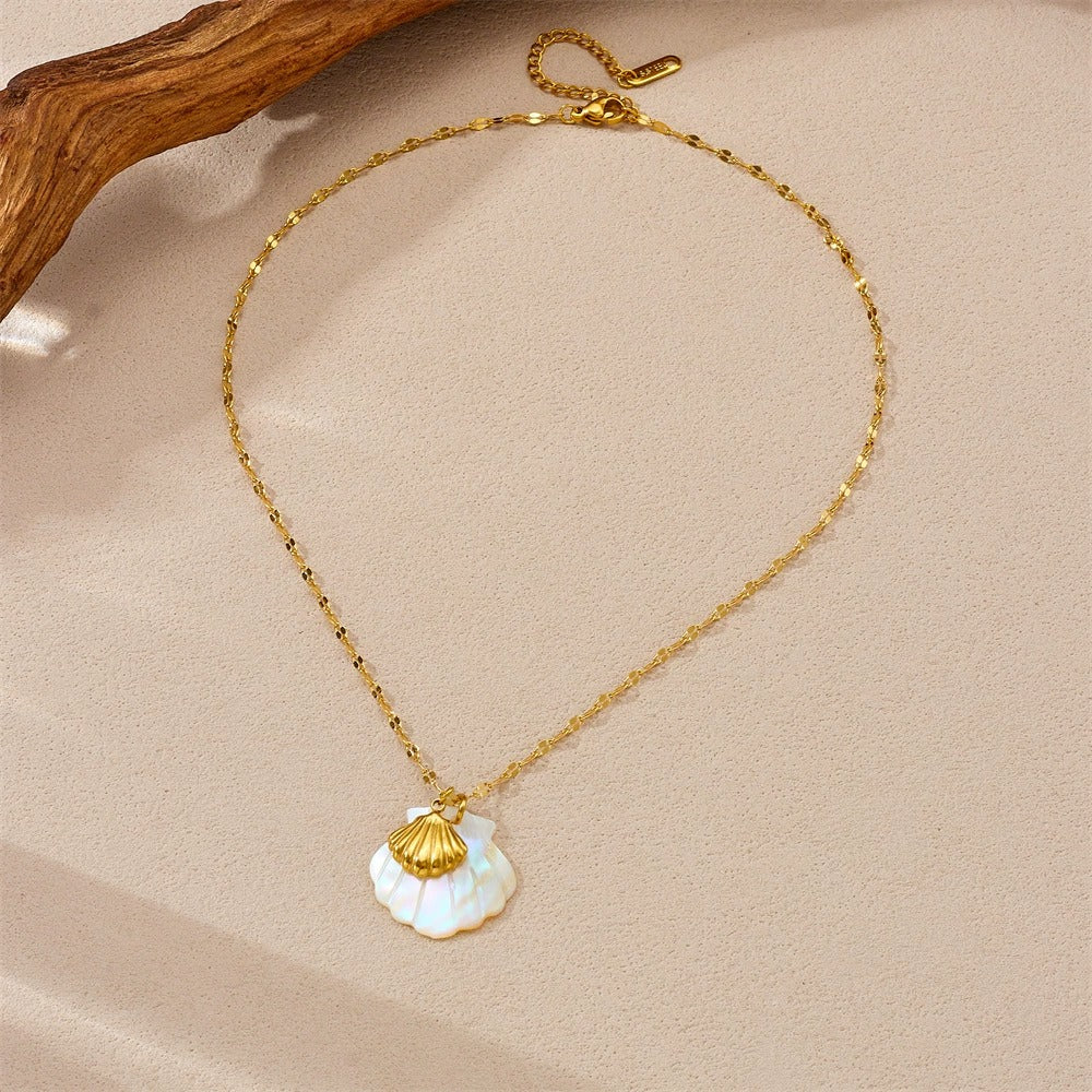 CN50: 18K Gold Plated Premium Stainless Steel Charm Necklace