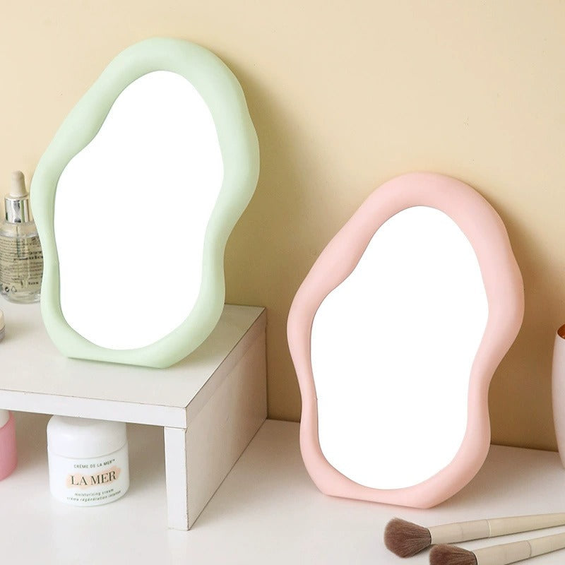 M22: Pinteresty Cloud Wall/Table Mirror: Green