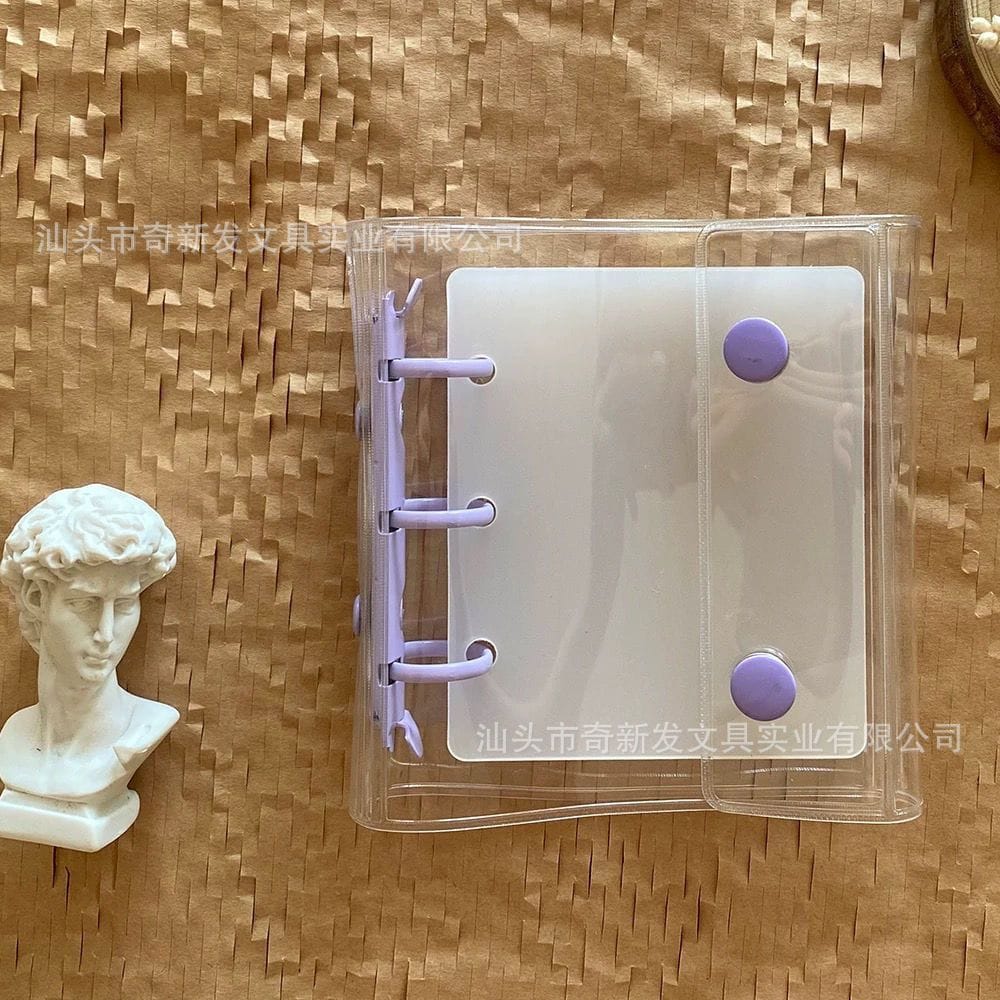 NO3: Nail Set Organizing Booklet: Purple (with free adhesive strips)