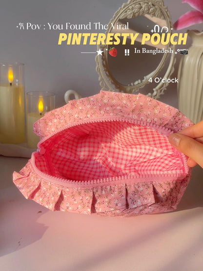 2. Pinteresty Makeup Bag: Rose Pink