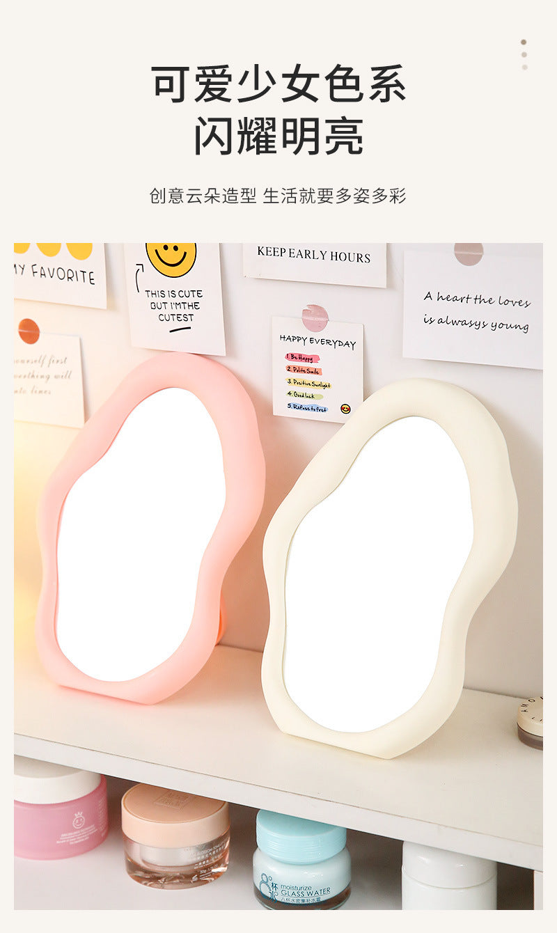 M22: Pinteresty Cloud Wall/Table Mirror: Green