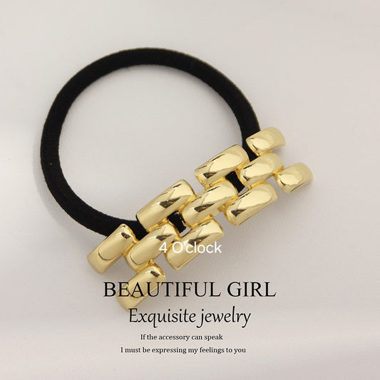 Pinteresty Chunky Hairband: Rectangle Cross