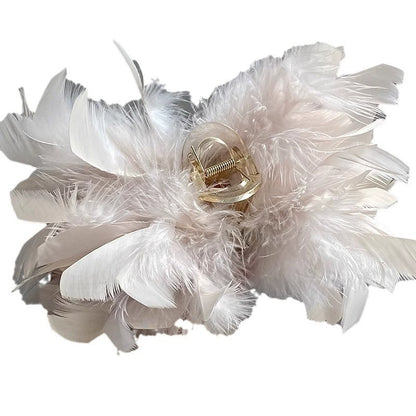 Cloud Feather Hairclaws: Off-white