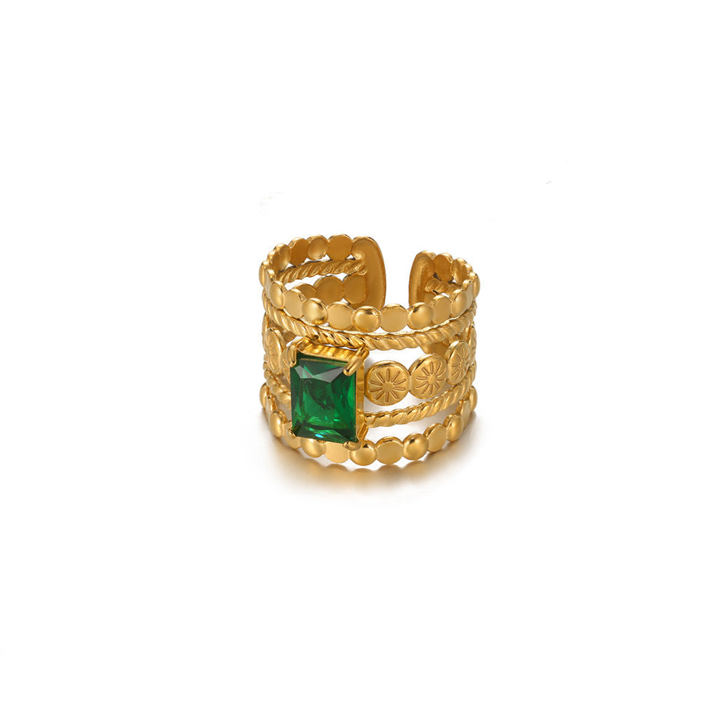 R269: Premium Stainless Steel Finger Ring