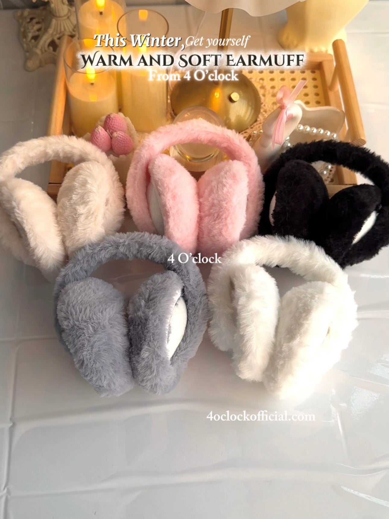 Winter Earmuffs: Black