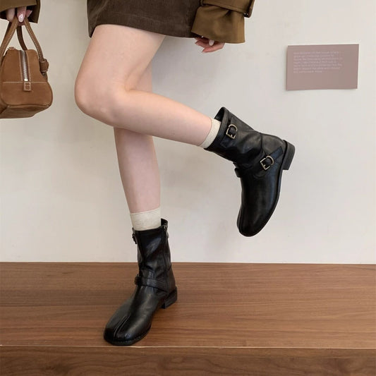 Tabi Boots: Black, Brown, Brownish Green (PRE ORDER ONLY)