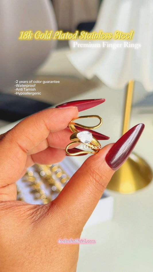R403: Premium Stainless Steel Finger Ring