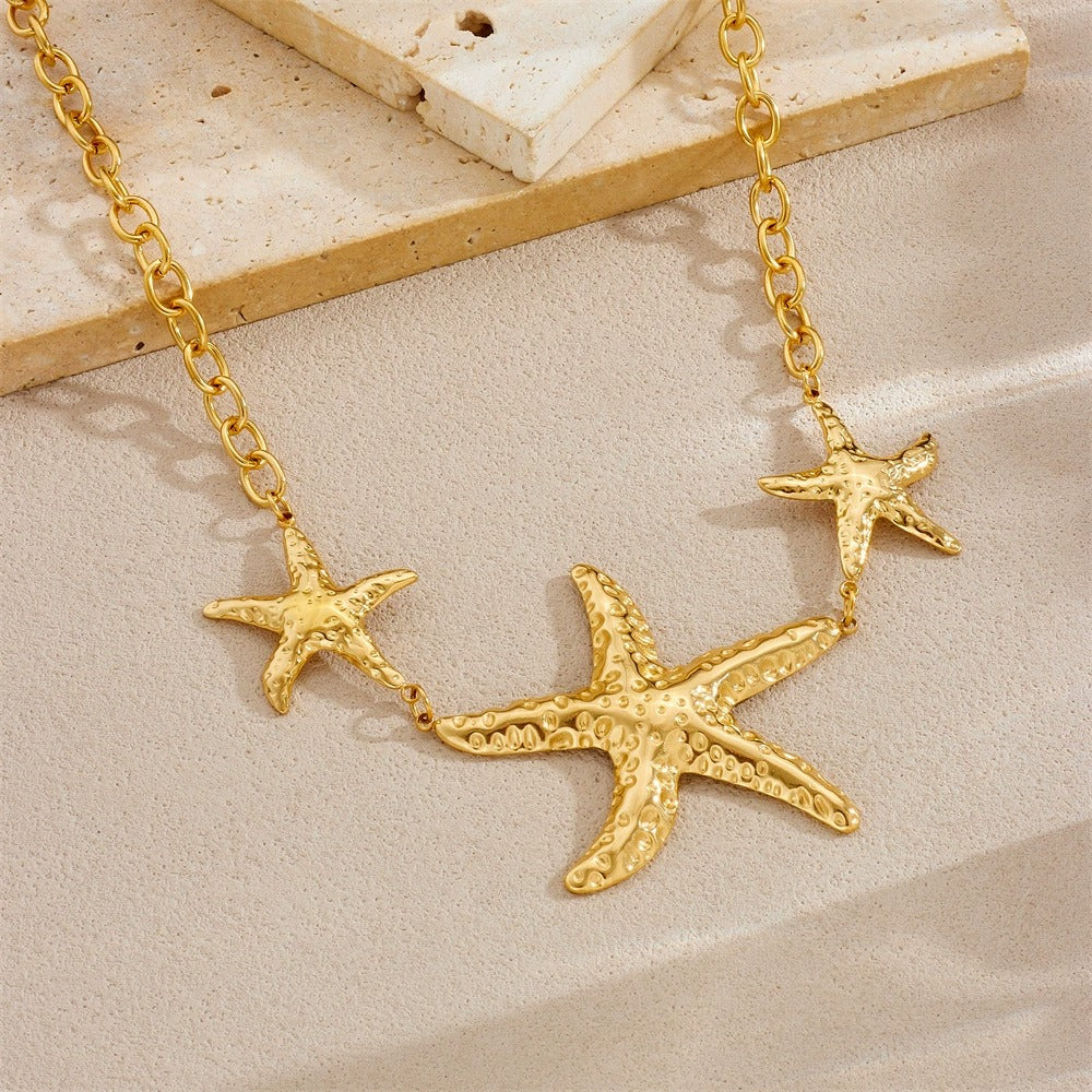 CN30: 18K Gold Plated Premium Stainless Steel Charm Necklace