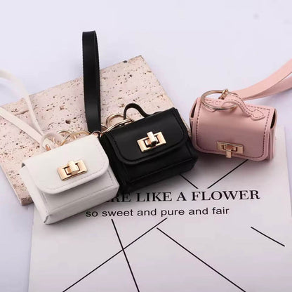 Mini Bag Charm: Pink
