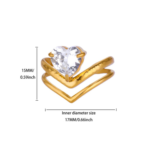 R371: Premium Stainless Steel Finger Ring