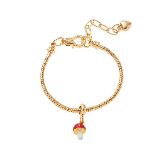 BN56: 18K Gold Plated Premium Stainless Steel Charm Bracelet